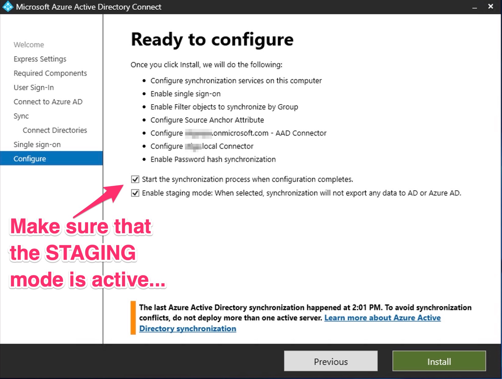 Upgrade AD Connect to Microsoft Entra Connect Sync while moving it to a ...